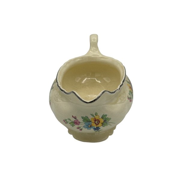 Homer Laughlin Virginia Rose Gravy Boat USA K50N8 - Picture 4 of 6